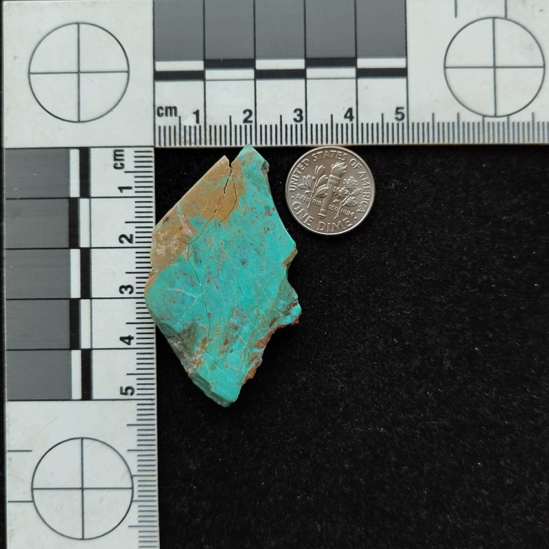 Polished Turquoise Slab 12171