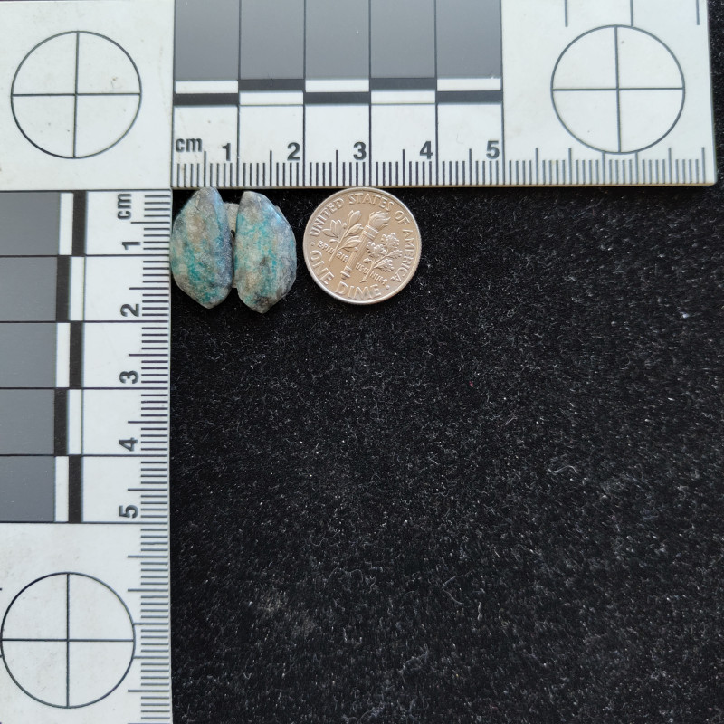 Kingman Turquoise Pair 12634