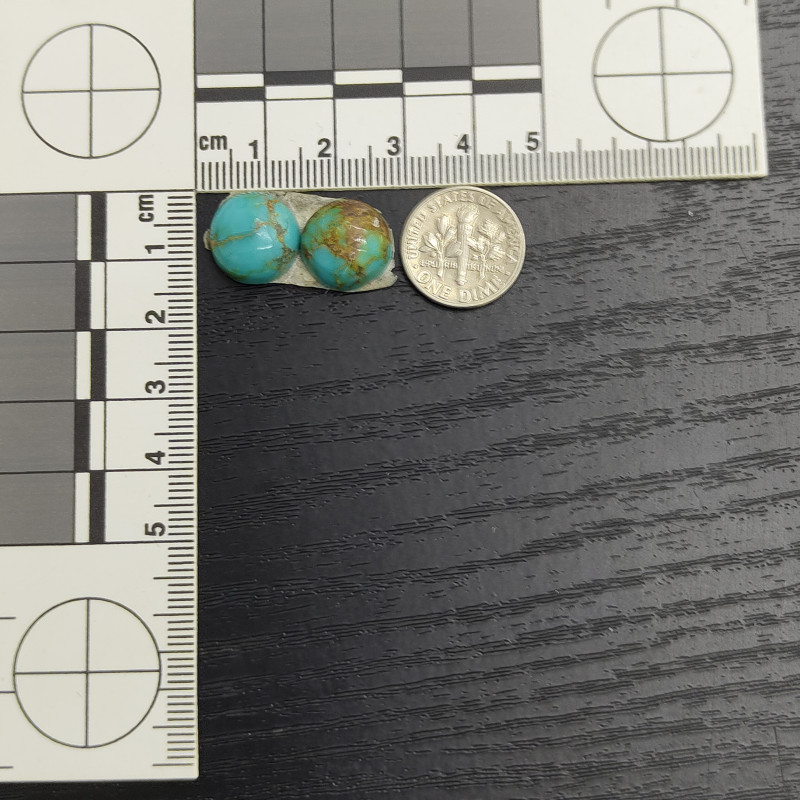 Royston Turquoise Pair 13366