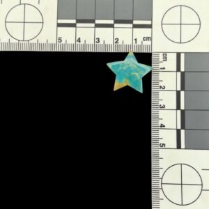 Star-shaped turquoise